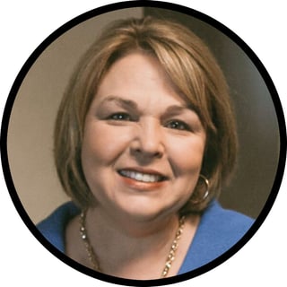 Speaker Round with Black Border Template Angela Kennedy